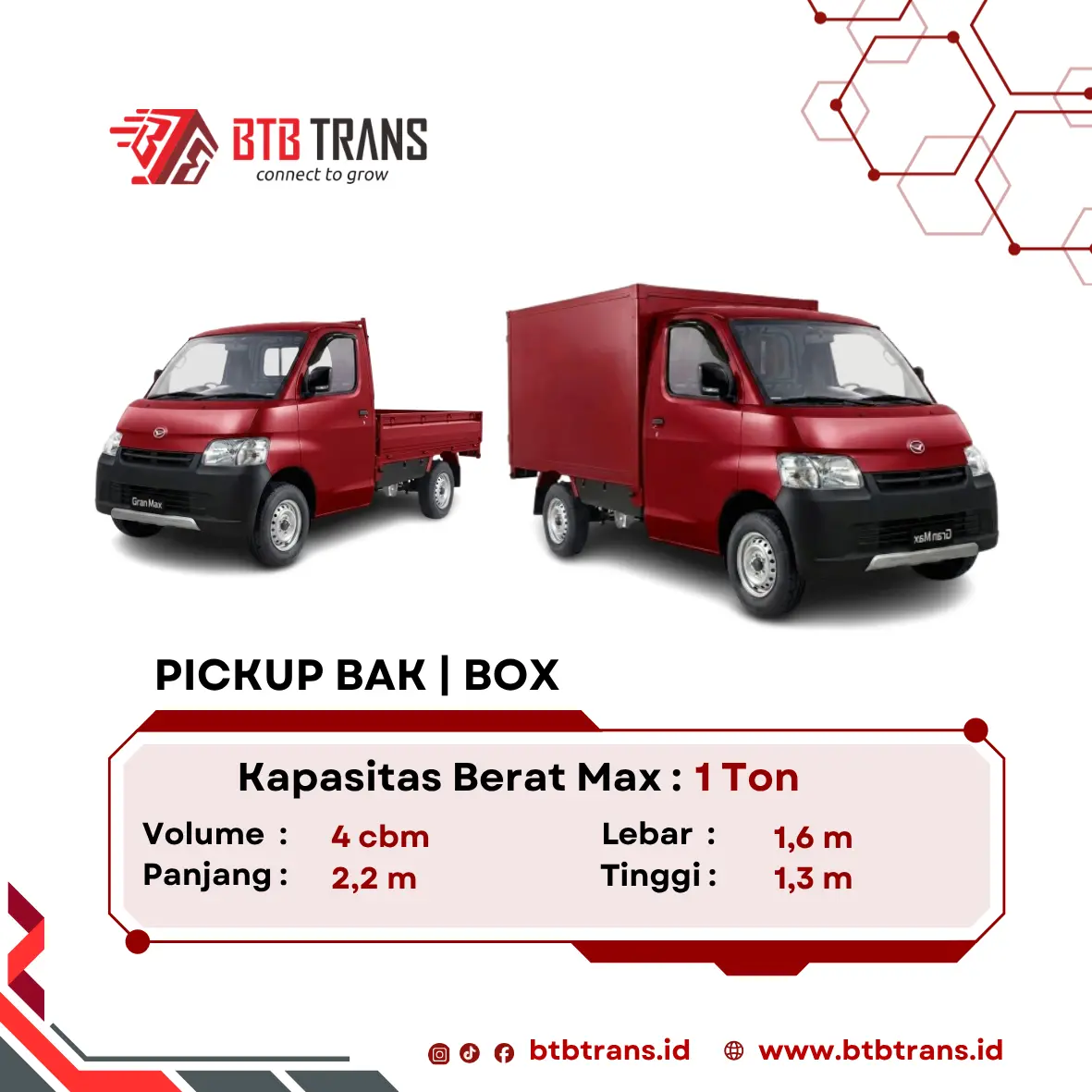 Pickup Bak dan Pickup Box